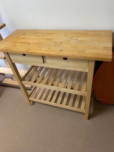 IKEA イケア　FÖRHÖJA フォルホイア　キッチンワゴン/カウンター