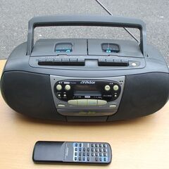 ☆ビクター Victor RC-QW30 CD・ダブルカセットラ...