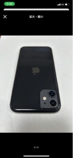美品iPhone11ブラック