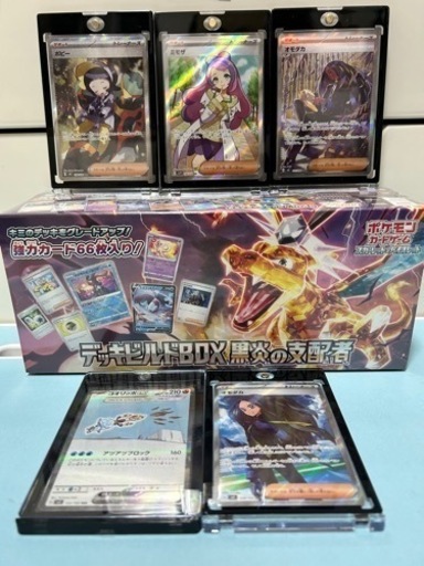 ポケモンカード　サポートSR SAR 黒炎の支配者　新品