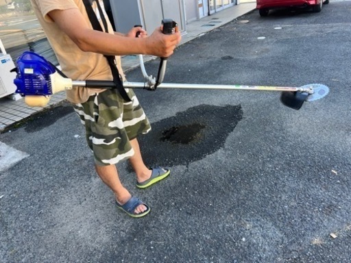 取引中‍⬛混合ガソリン付き・草刈機 ◇ 動作確認済 修理点検済
