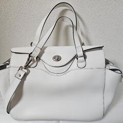 NICOLI 本革バッグ 白