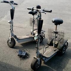 商談中　GSMOON E-SCOOTER　電動キックスクーター　ジャンク2台の画像