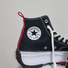 キースヘリング コンバース ランスターハイク 女性サイズ25の画像