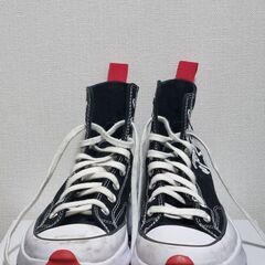 キースヘリング コンバース ランスターハイク 女性サイズ25の画像