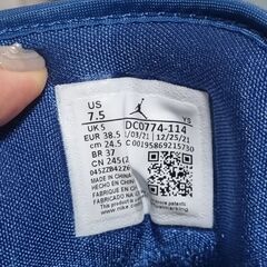 ナイキジョーダン 女性サイズ24.5の画像