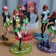五等分の花嫁   フィギュア   制服 フルセット