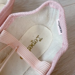 【9/2(土)受け取りまで】新品 ルームシューズ バレエシューズ 本革 ヨーロッパ製の画像