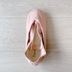 【9/2(土)受け取りまで】新品 ルームシューズ バレエシューズ 本革 ヨーロッパ製の画像