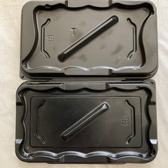 ケーキ2個入りパッケージ③    蓋と台、計28セット、クリスマスケーキカット後保管にの画像