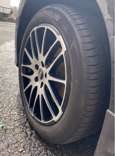 美品 SPARCO アウディ VWゴルフ 18インチ4本　ミシュランプライマシー