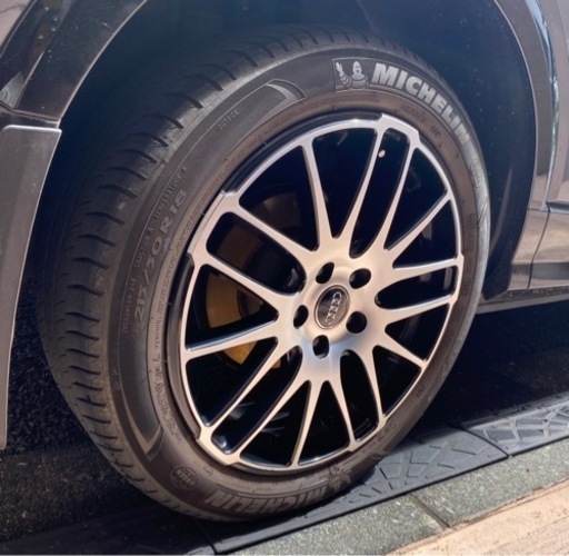 美品 SPARCO アウディ VWゴルフ 18インチ4本　ミシュランプライマシー