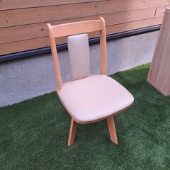 【中古】回転椅子　ダイニングチェア