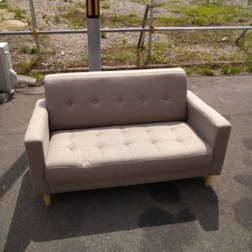 万代店　2人用ソファ　コンパクト　単身