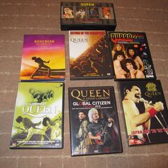 QUEEN DVD 7＋おまけVHS他