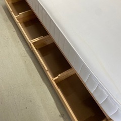 無印良品　MUJI シングルベッド　マット　フレームセット