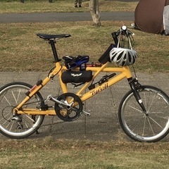 黄色い自転車探しています（小径車)