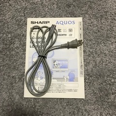 シャープ　AQUOS 32インチの画像
