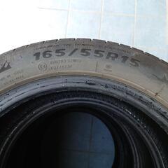165/55-15 中古タイヤ4本セット