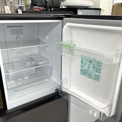 冷蔵庫 135L 2022年製 AQUA 2ドア AQR-14N(S) シルバー 100Lクラス 札幌市