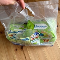 ムーニー　やわらか素材　おしりふきの画像