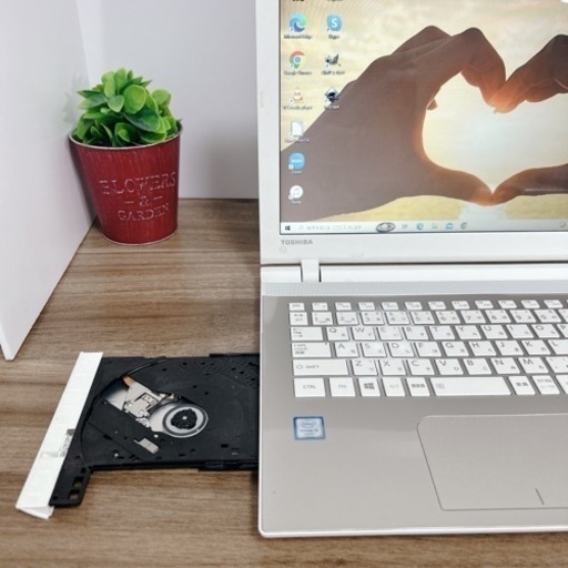 B63【Dynabook♡i5♡メモリ8GB】カメラ付ノートPC/初心者