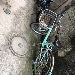 キッズ自転車の画像