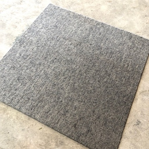 ◇ タイルマット　タイルカーペット　グレー　約200枚 ◇ タイルマット タイルカーペット グレー 約200枚