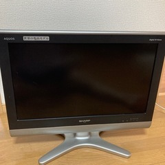 シャープ　AQUOS LC-26E5 ケーブルなしの画像