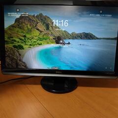 DELL 24インチワイドモニタ　ジャンク