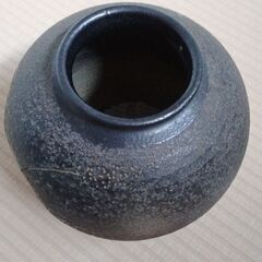 稲穂柄　陶器　花器　　花瓶　置物　インテリアの画像