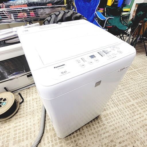 3/25【ジモティ特別価格】パナソニック/Panasonic 洗濯機 NA-F50BE6 2018年製 5キロ