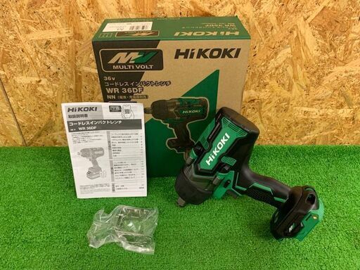 【完売商品】HiKOKI　コードレスインパクトレンチ　WR36DF(NN)【未使用品】