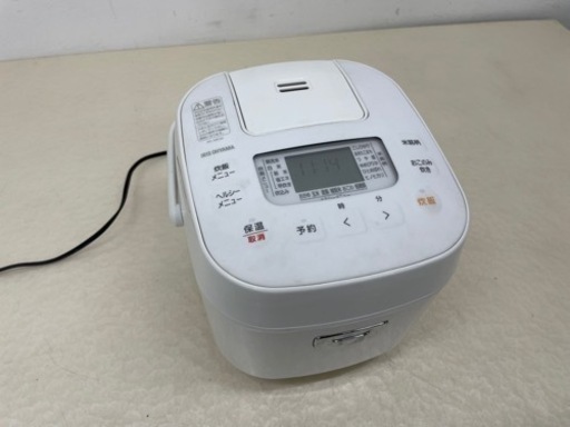 アイリスオーヤマ IRIS OHYAMA 炊飯器 3合 銘柄炊き RC-ME30-W 2021年製 炊飯ジャー 動作確認済み