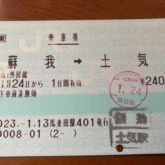 【使用済み】馬来田 POS券 ①