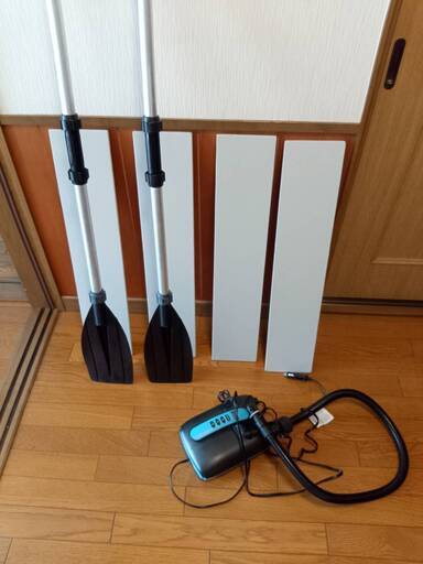 週末限定お引取価格　ゴムボート（２人乗り）電動ポンプ付