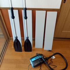 週末限定お引取価格　ゴムボート（２人乗り）電動ポンプ付の画像