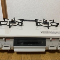 【受け渡し決定】リンナイ　ガスコンロ　都市ガス