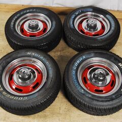 1238 1967年 シボレー タイヤホイール 15インチ スチールホイール 5穴