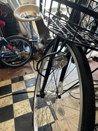 自転車　通勤、通学に最適　シティサイクル