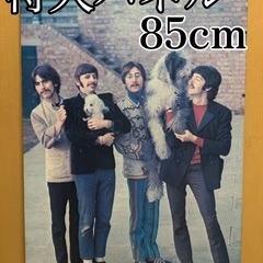 【当時品】 ビートルズ 特大 パネル 85cm×58cm