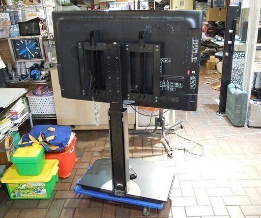 シャープ 40V型 液晶テレビ AQUOS LC-40Z5 2011年モデル 専用壁寄せスタンドセット 札幌市東区 新道東店