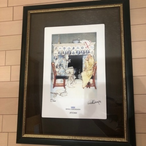 ロイヤルコペンハーゲンの陶板画