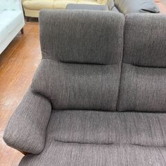 美品◇ハイバックソファ◇ニトリ◇イケア ニトリ 3人掛けソファー ハイバック ヨゴレ有 合皮 ホワイト