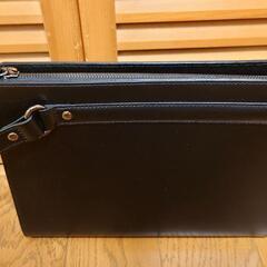 【未使用】【値下げ】冠婚葬祭用クラッチバッグ　メンズ　黒
