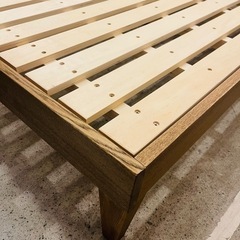 【売約済】　Re:CENO product リセノ　プロダクト　東京　TOKYO folk フォーク　ベッドフレーム　ベッド　ダブル　すのこ　ヘッドボード　検　ウニコ　unico アディ　ADDAYの画像