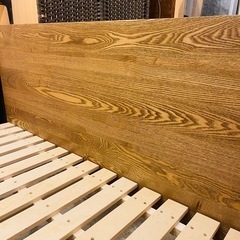 【売約済】　Re:CENO product リセノ　プロダクト　東京　TOKYO folk フォーク　ベッドフレーム　ベッド　ダブル　すのこ　ヘッドボード　検　ウニコ　unico アディ　ADDAYの画像