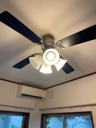 ファン付き照明　Philips hue 付き