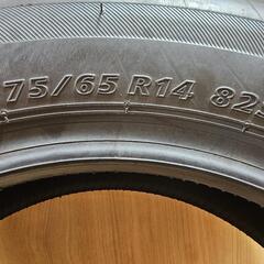BRIDGESTONE ECOPIA NEXTRY 175/65R14 82S 新品タイヤ 2021年製造 デミオ ヴィッツ コルト等 在庫処分 夏タイヤ バリ山 a67の画像