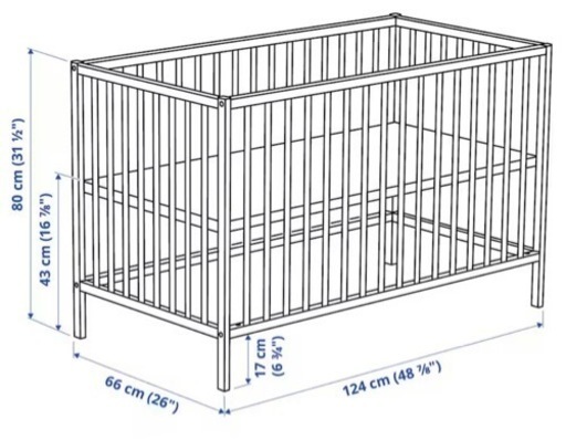IKEA ベビーベッド